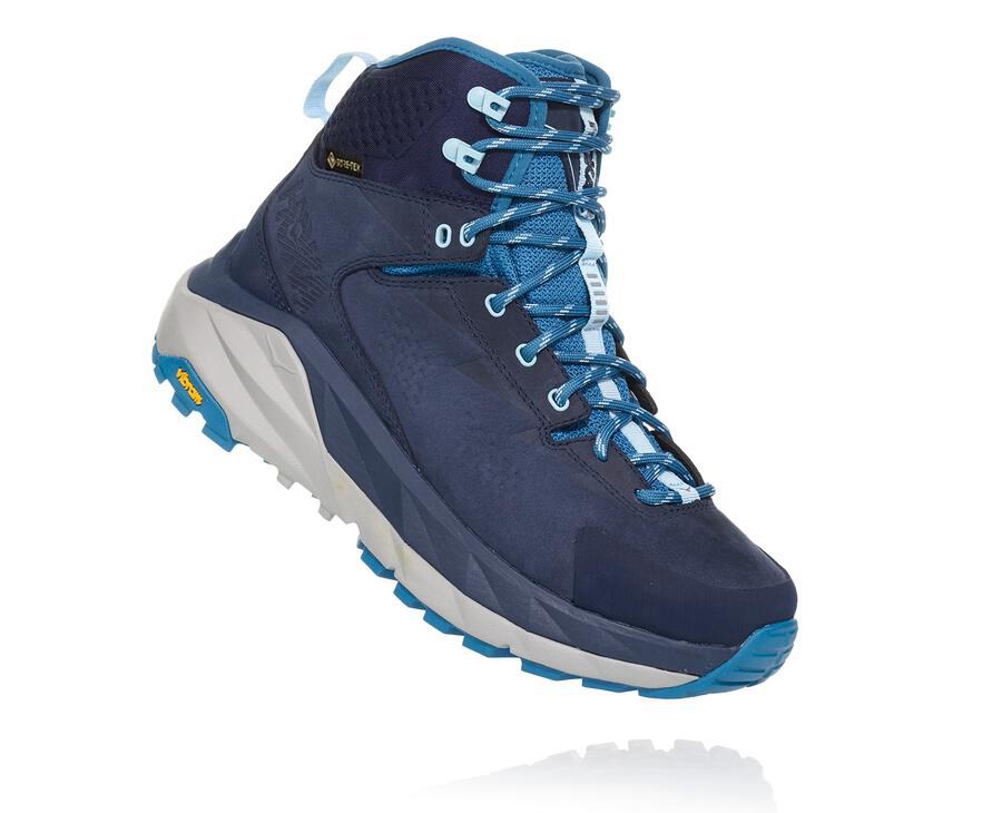 Sapatilhas Hoka One One Feminino Azul Marinho - Kaha Gore-Tex - 230-JYVIRL